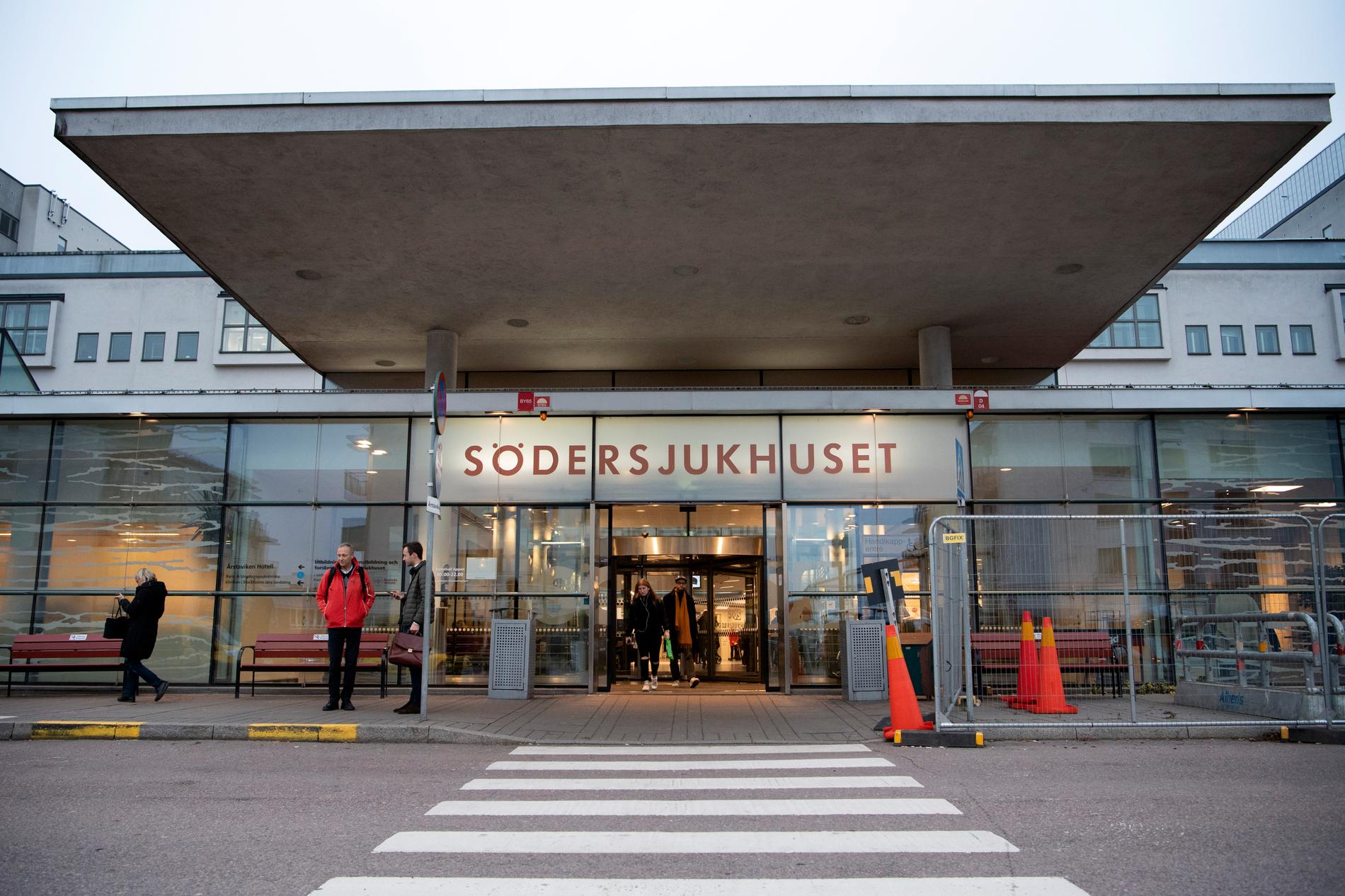 Södersjukhuset är ett av tre Stockholmssjukhus som nyligen varslat om att tjänster måste bort. Arkivbild.