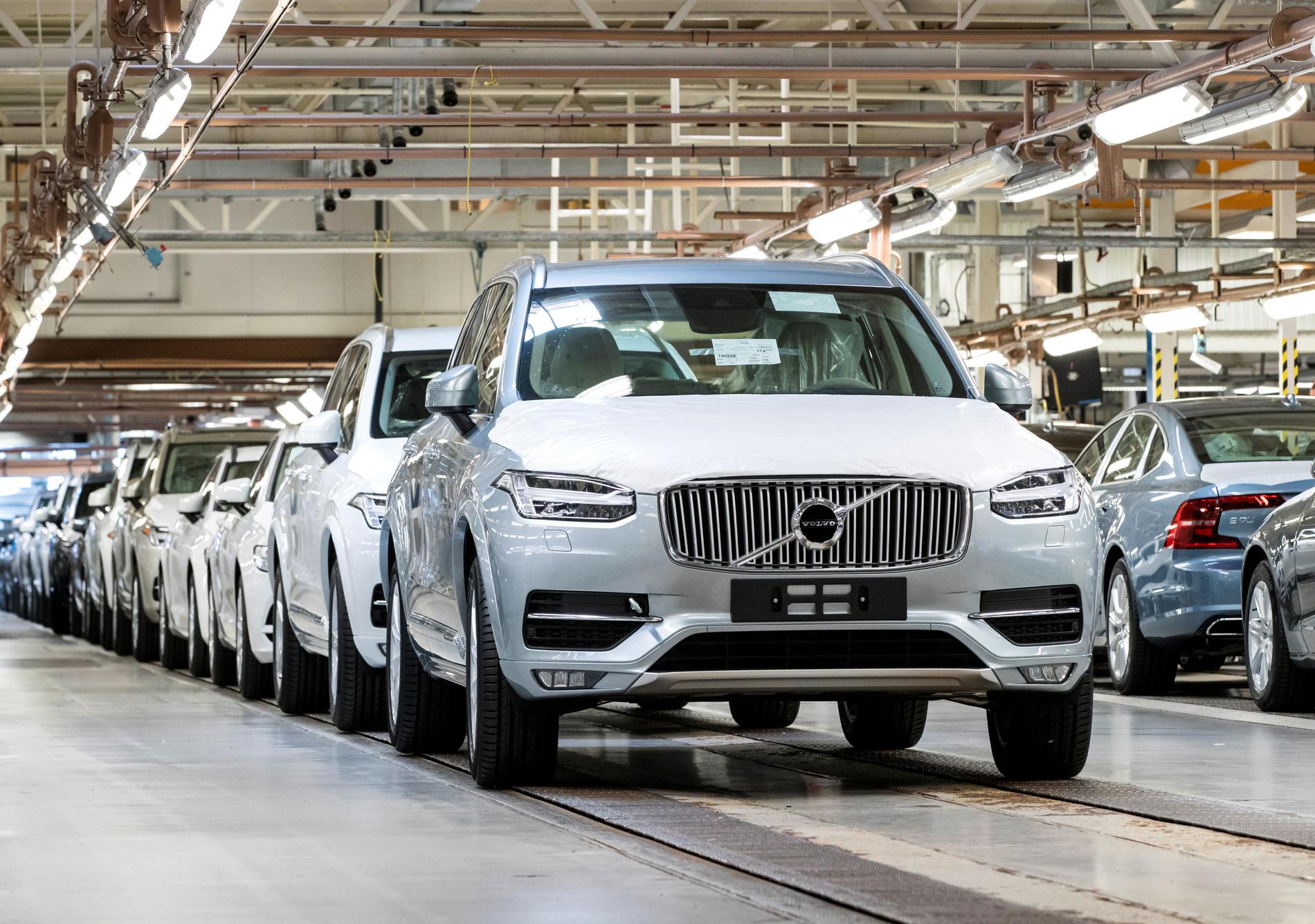 Volvo Cars går mot nytt försäljningsrekord för fjärde året i rad. 