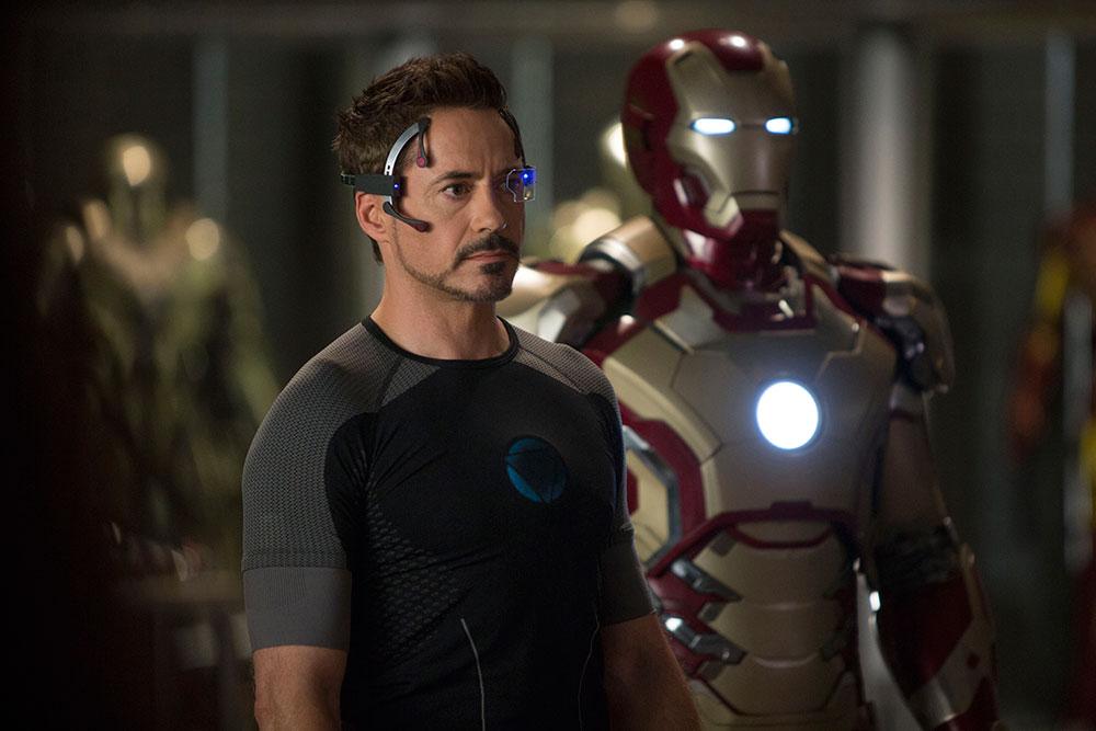 Robert Downey Jr i rollen som Tony Stark i filmen Iron Man 3.