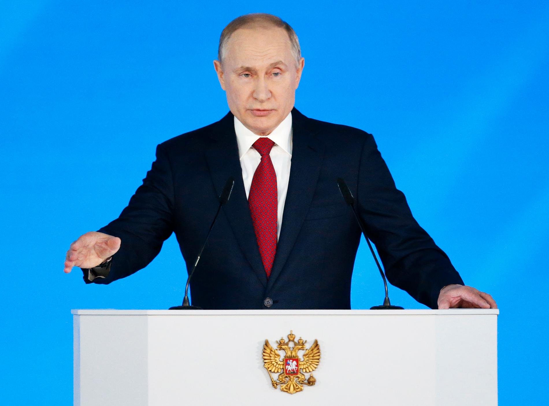 Vlaidmir Putin, president i Ryssland.