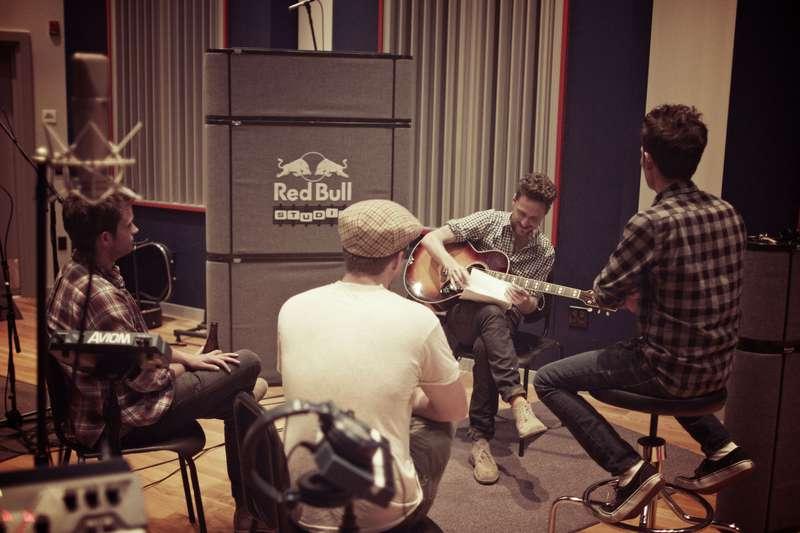 Anders Wendin i Red Bull Studios i Los Angeles.