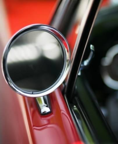 Detaljer på 1966 års Mustang...
