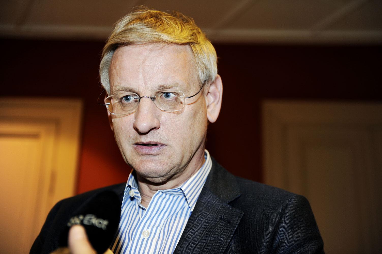 Utrikesminister Carl Bildt.