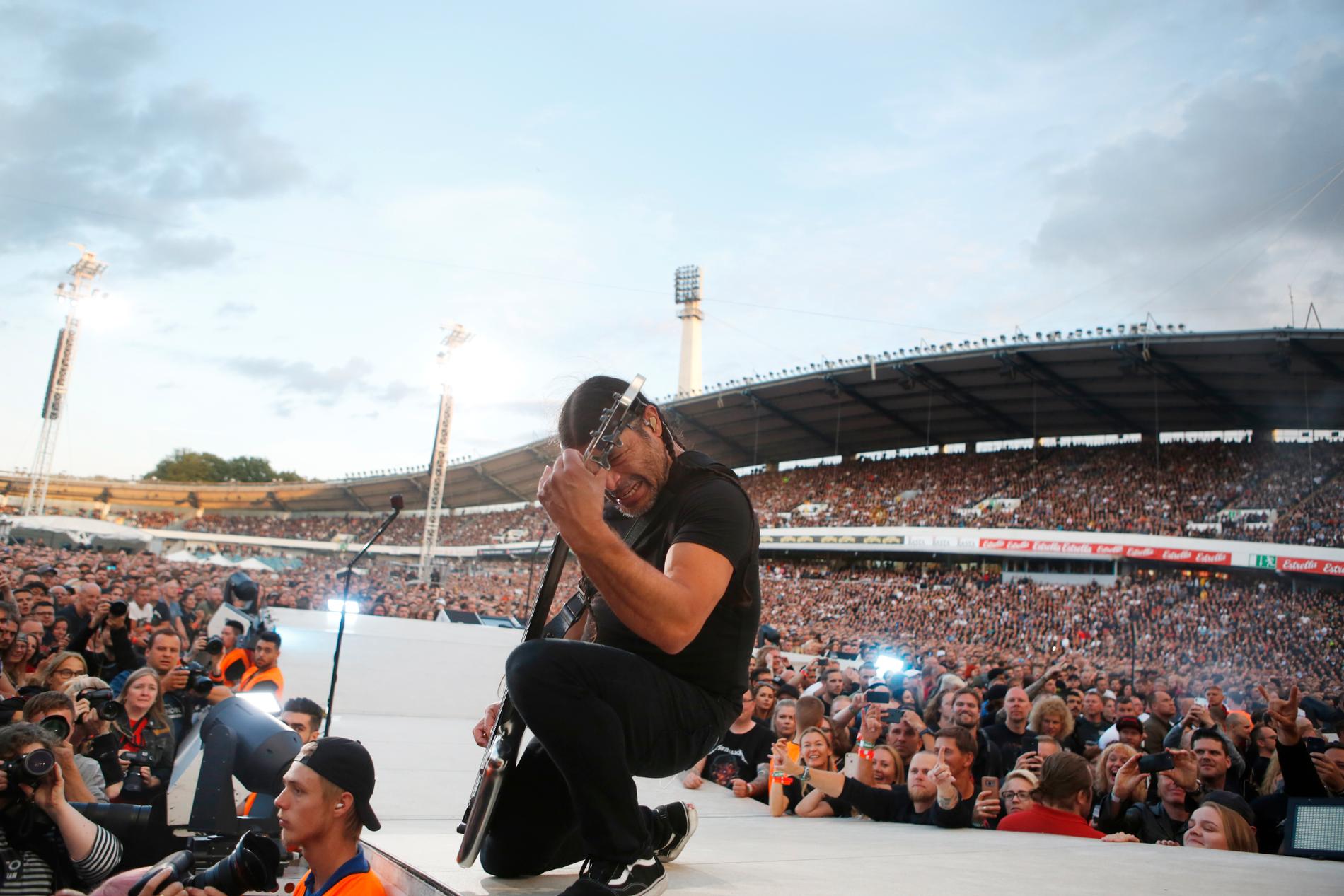 I kväll och på söndag möter basisten Robert Trujillo och resten av Metallica ännu en gång sina svenska fans på Ullevi i Göteborg. Senast bandet spelade på arenan var 2019.