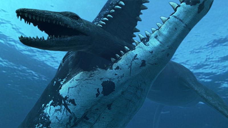 En illustration av det 15 meter långa havsmonstret, kallat Predator X.