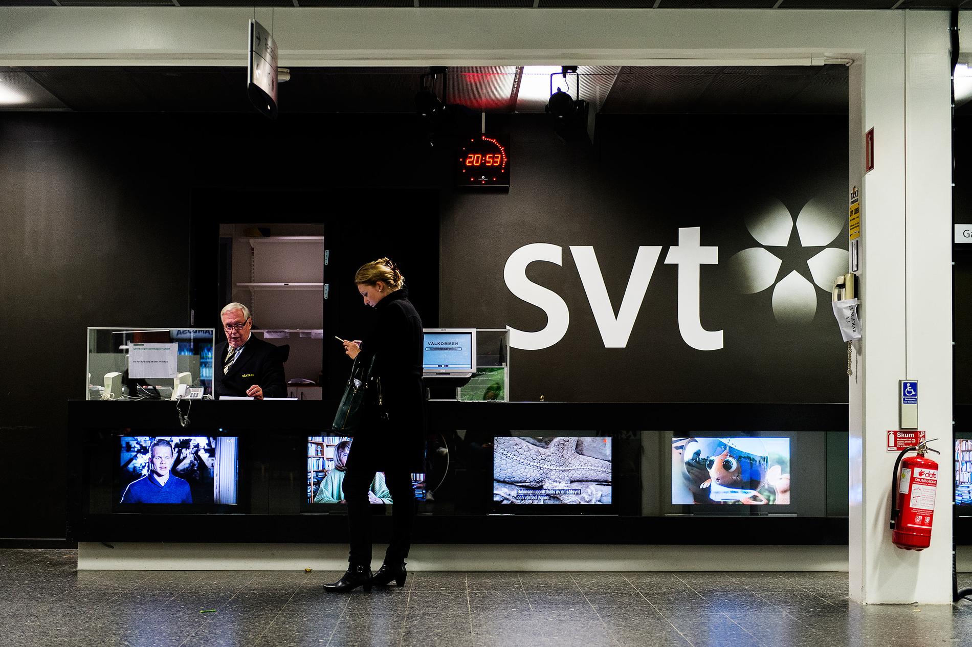 SVT-huset vid gärdet i Stockholm.