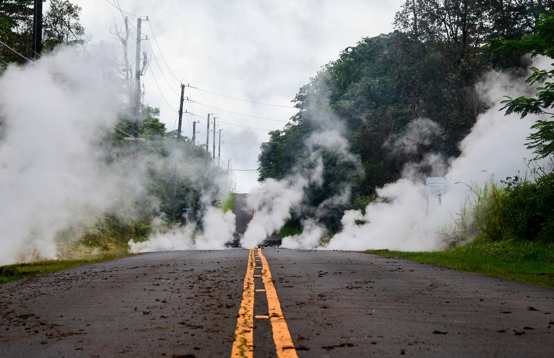 Just nu är antalet utbrott runt om på Hawaii uppe i sex stycken, säger Anna Jakobsson.