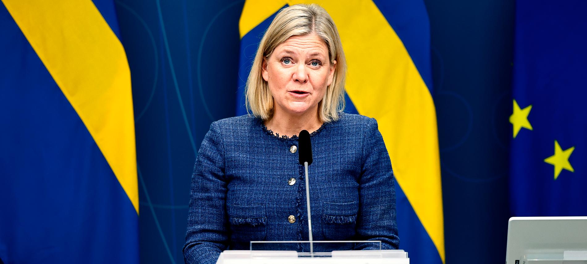Statsminister Magdalena Anderssons regering väntas besluta om slopade restriktioner från den 9 februari. 