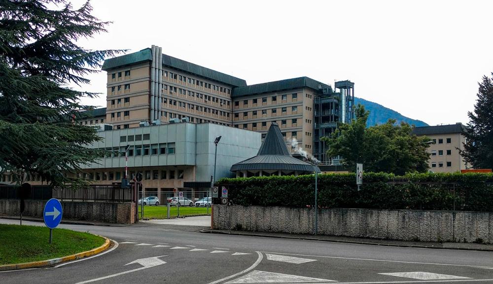Sjukhuset i Bolzano.