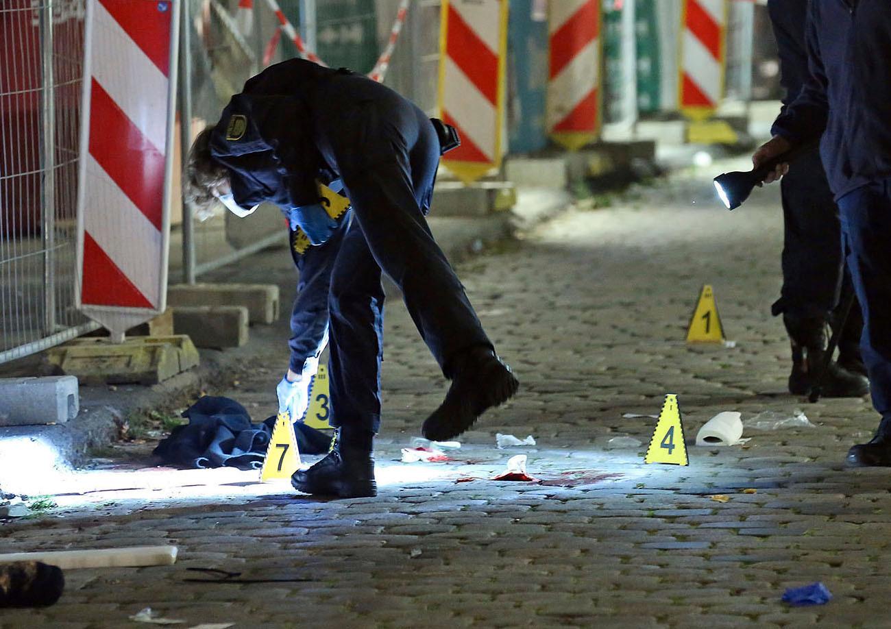 En dödlig knivattack i Dresden utreds som terrorbrott. Arkivbild.