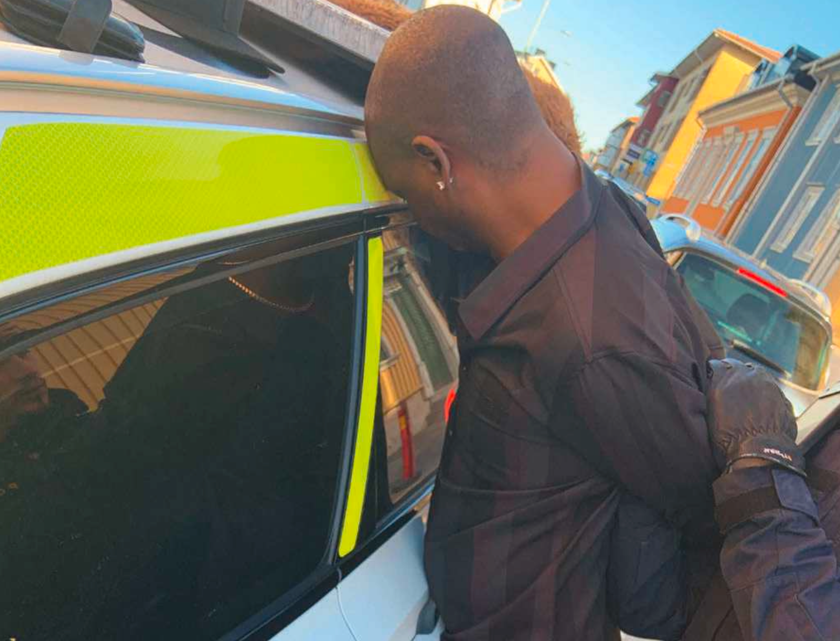 Kelvin Osagie greps av polisen den 22 oktober ifjol.