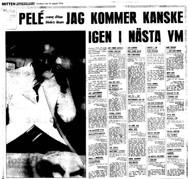 ”Mitten” ur Aftonbladet 31 augusti 1975.
