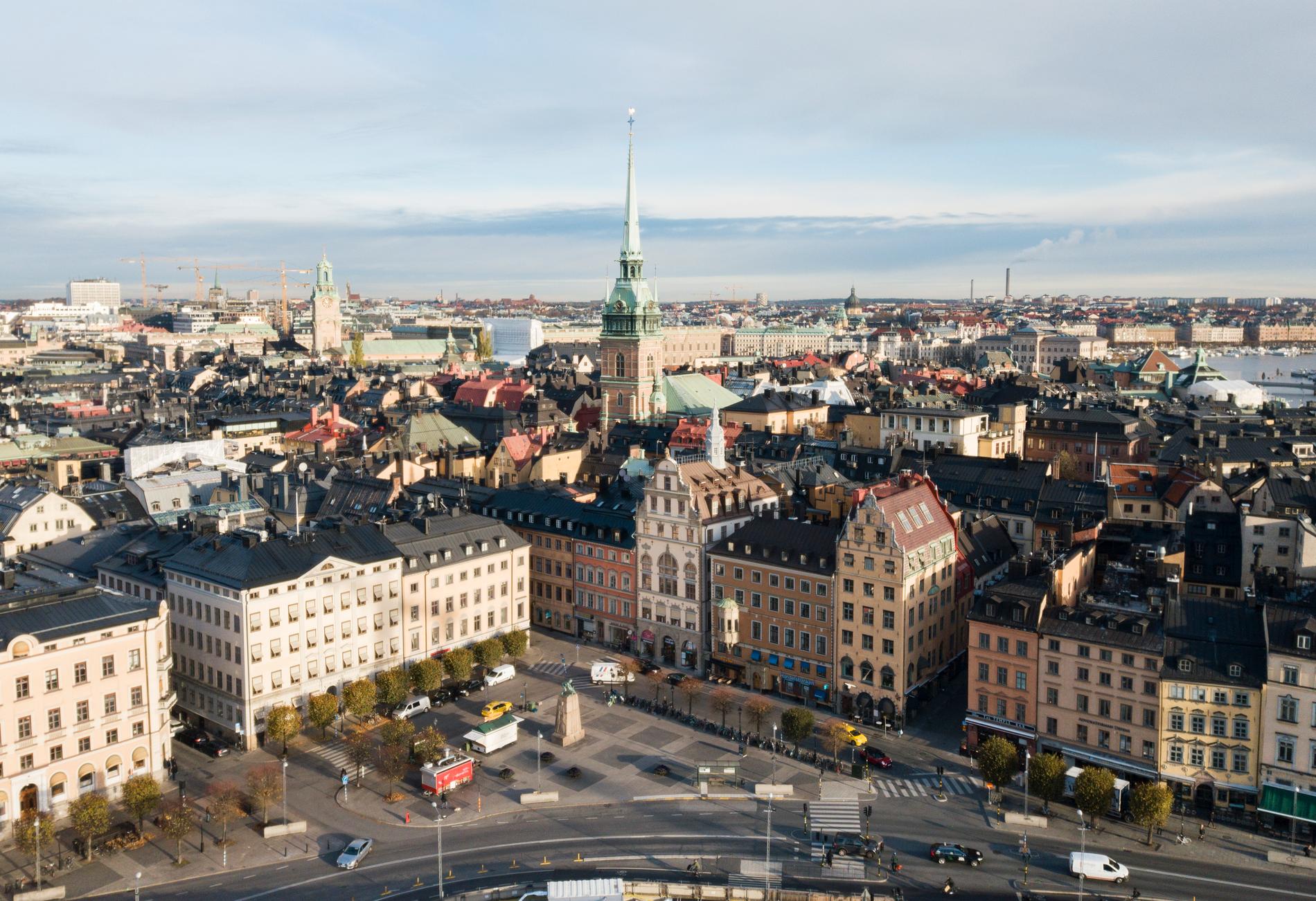 Svenska kyrkan sålde av misstag ett hus i Gamla stan i Stockholm. Arkivbild.