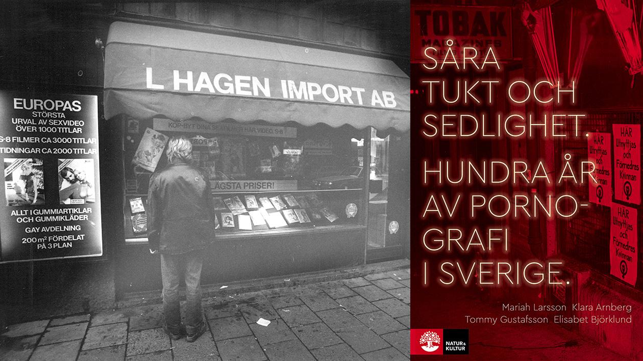 Leif Hagens porraffär på Södermalm, 1982. ”Såra tukt och sedlighet: Hundra år av pornografi i Sverige” är ett samarbete mellan fyra akademiker som populariserar sin egen forskning.