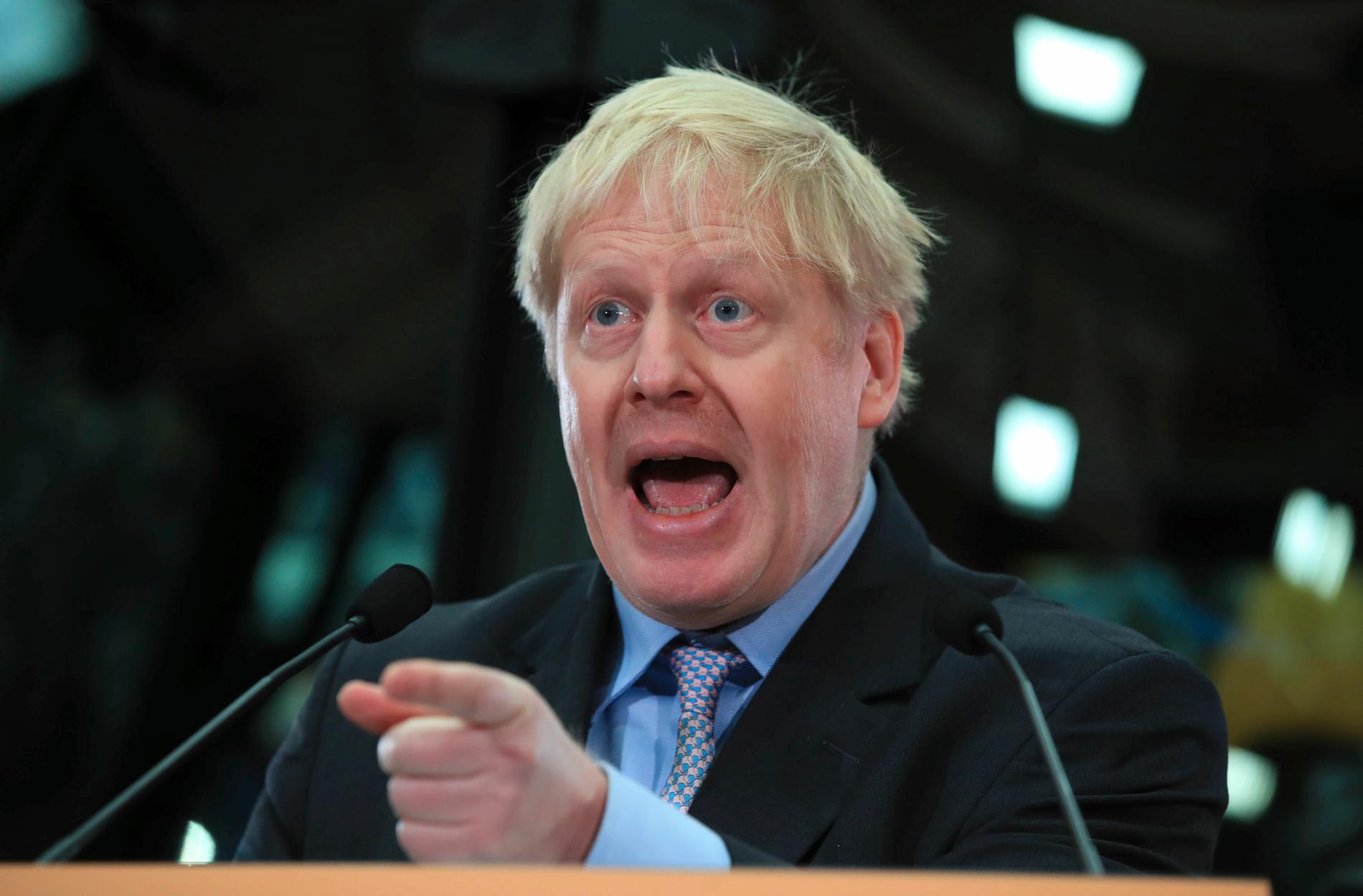 Förre utrikesministern Boris Johnson tillhör de parlamentsledamöter i Storbritannien som tror att landet klarar sig fint vid ett avtalslöst utträde ur EU. Arkivfoto.