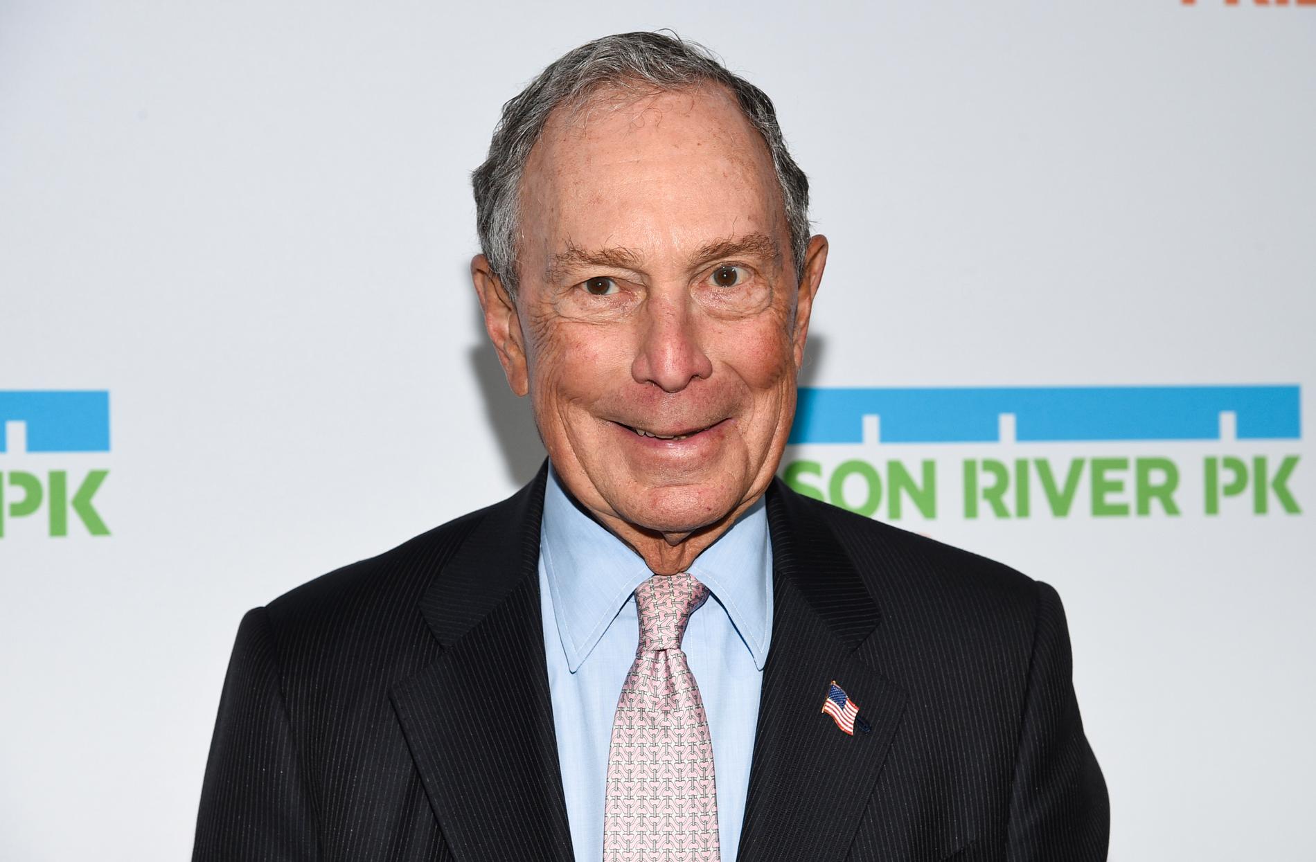 New Yorks tidigare borgmästare, miljardären Michael Bloomberg. Arkivbild.