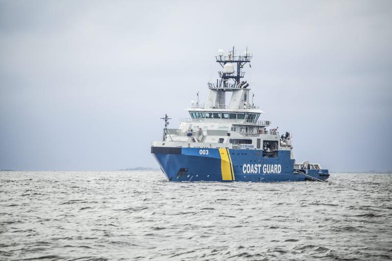 Kustbevakningen anade oråd när ett fartyg fick motorproblem utanför Gotlands kust. Två veckor senare stoppades fartyget utanför Storbritannien med 69 migranter ombord. Arkivbild.