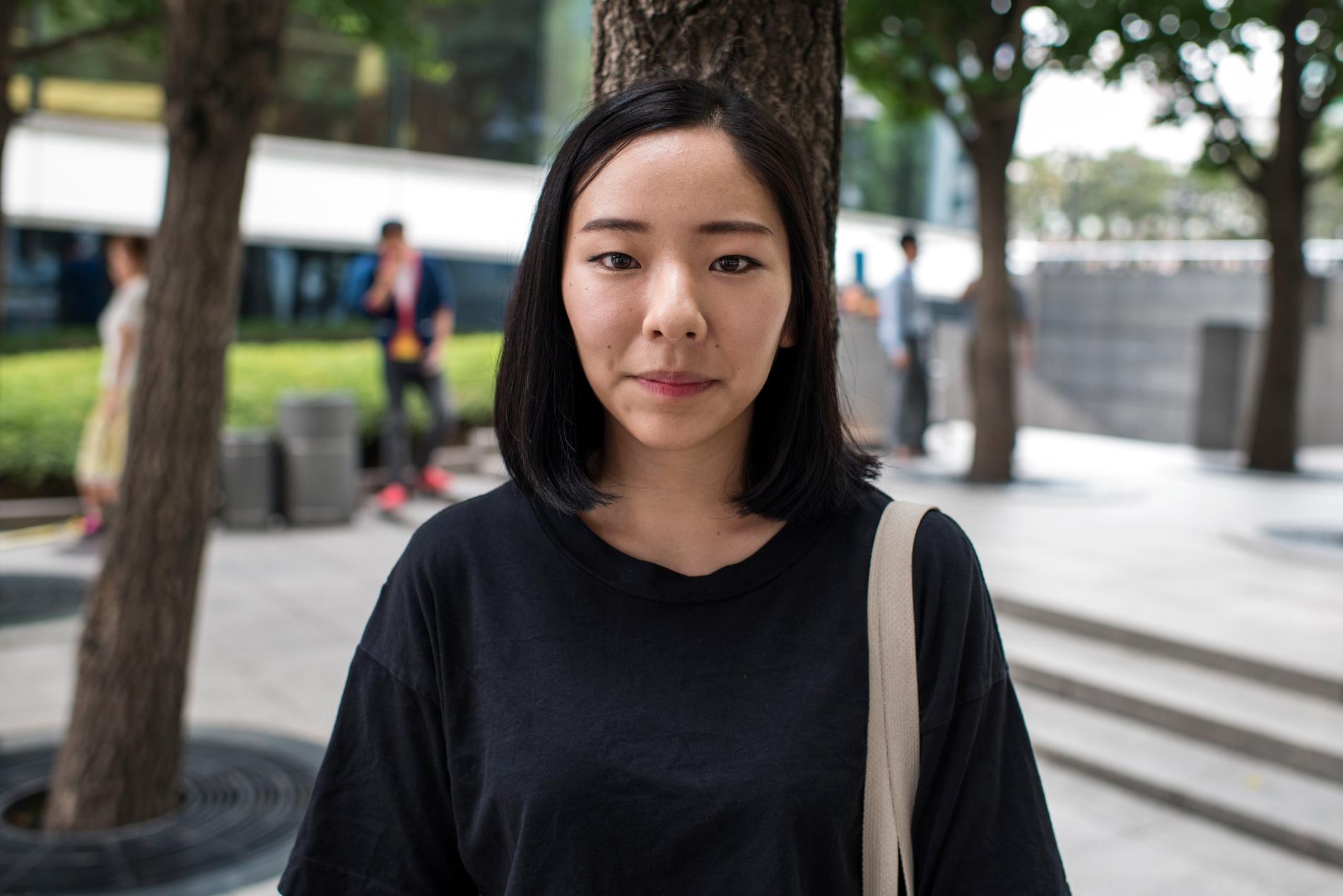 Josephine Ström, 20, från Uppsala bor i Seoul och studerar koreanska. Hon är inte särskilt rädd för att bli smittad av mers. ”Det är mest mina kinesiska vänner som är oroliga. De undrar varför jag inte bär mask”, säger hon.