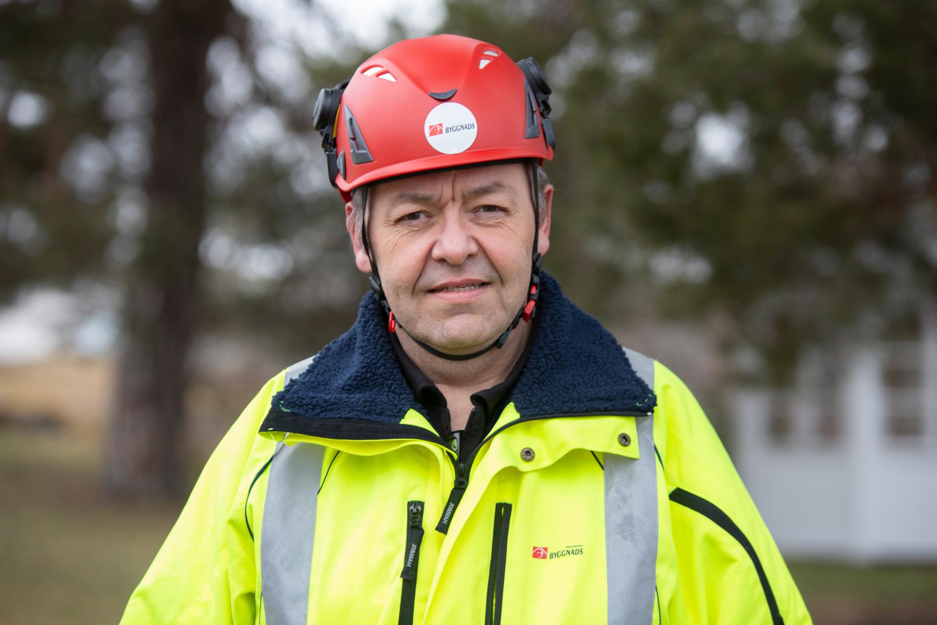 Thomas Rolén, Byggnads ordförande i Västerbotten.