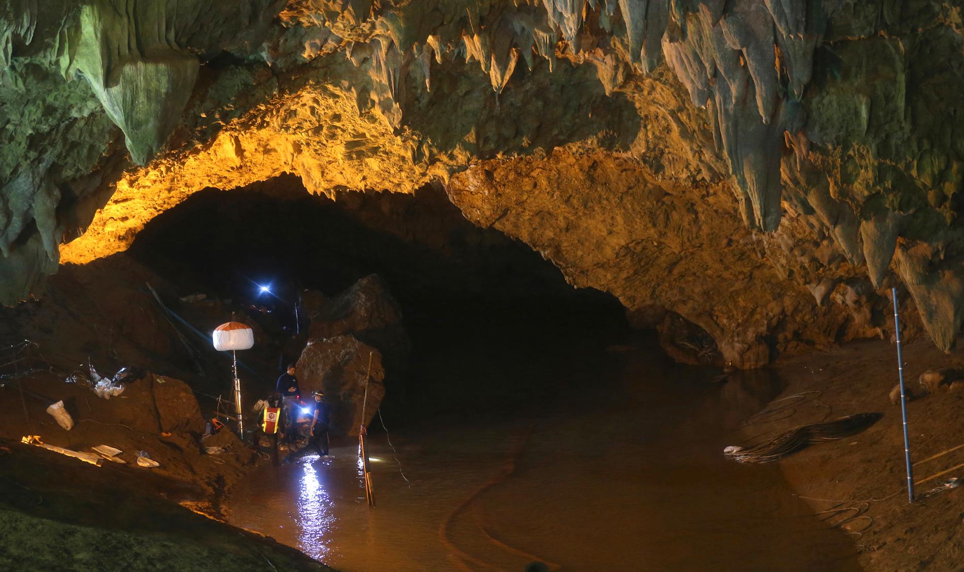 Grottan i Thailand.