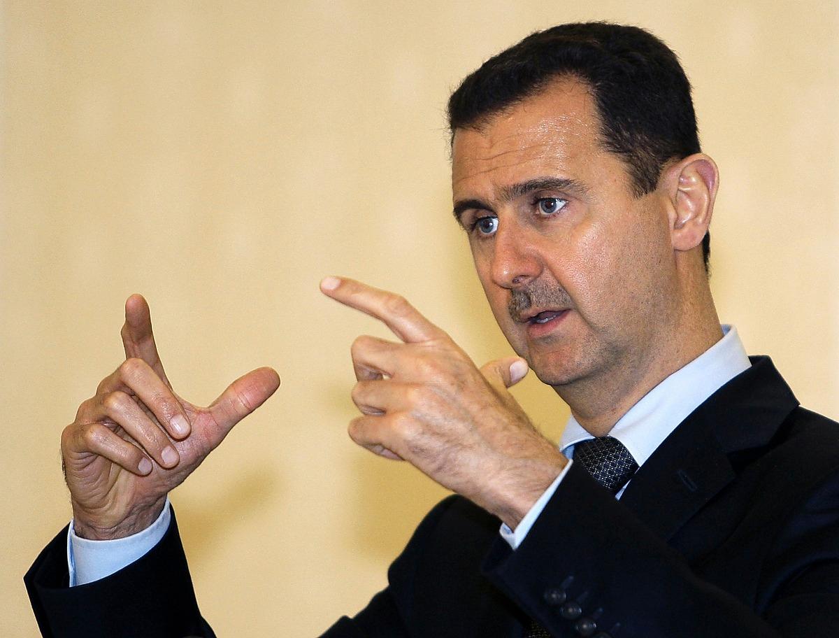 al-Assad, president i Syrien.