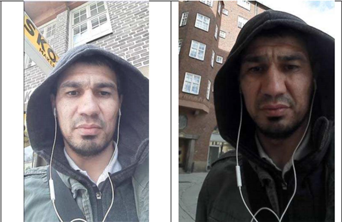 Rakhmat Akilov spelade in ett islamistiskt anförande nära Odenplan i centrala Stockholm en timme innan  terrorattacken på Drottninggatan.