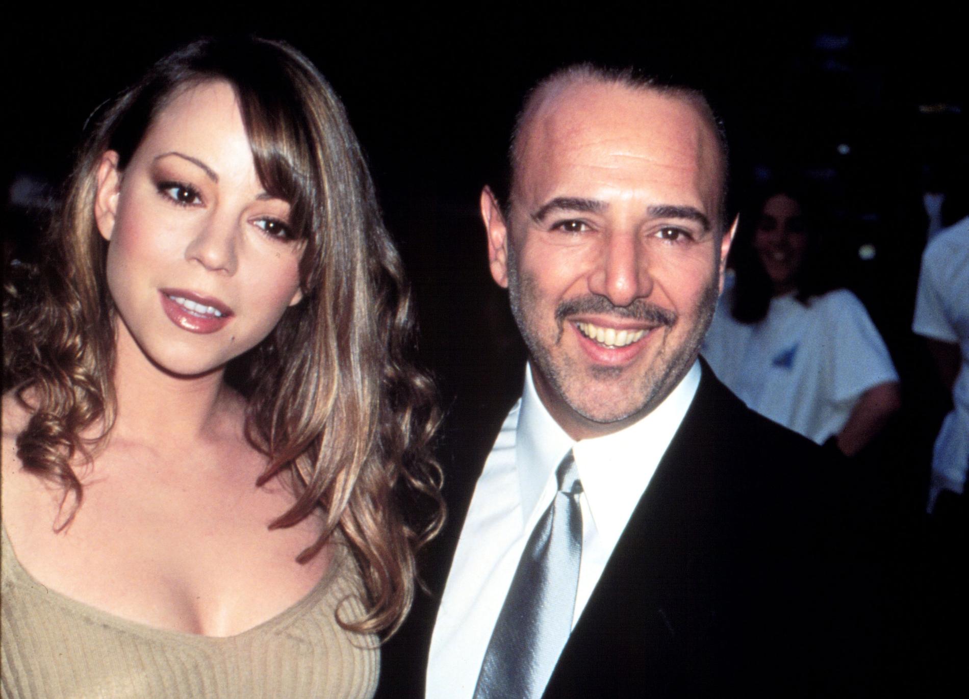 Mariah Carey och dåvarande maken Tommy Mottola.