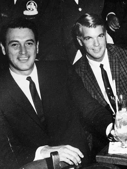 Rock Hudson och Lee Garlington 1963.