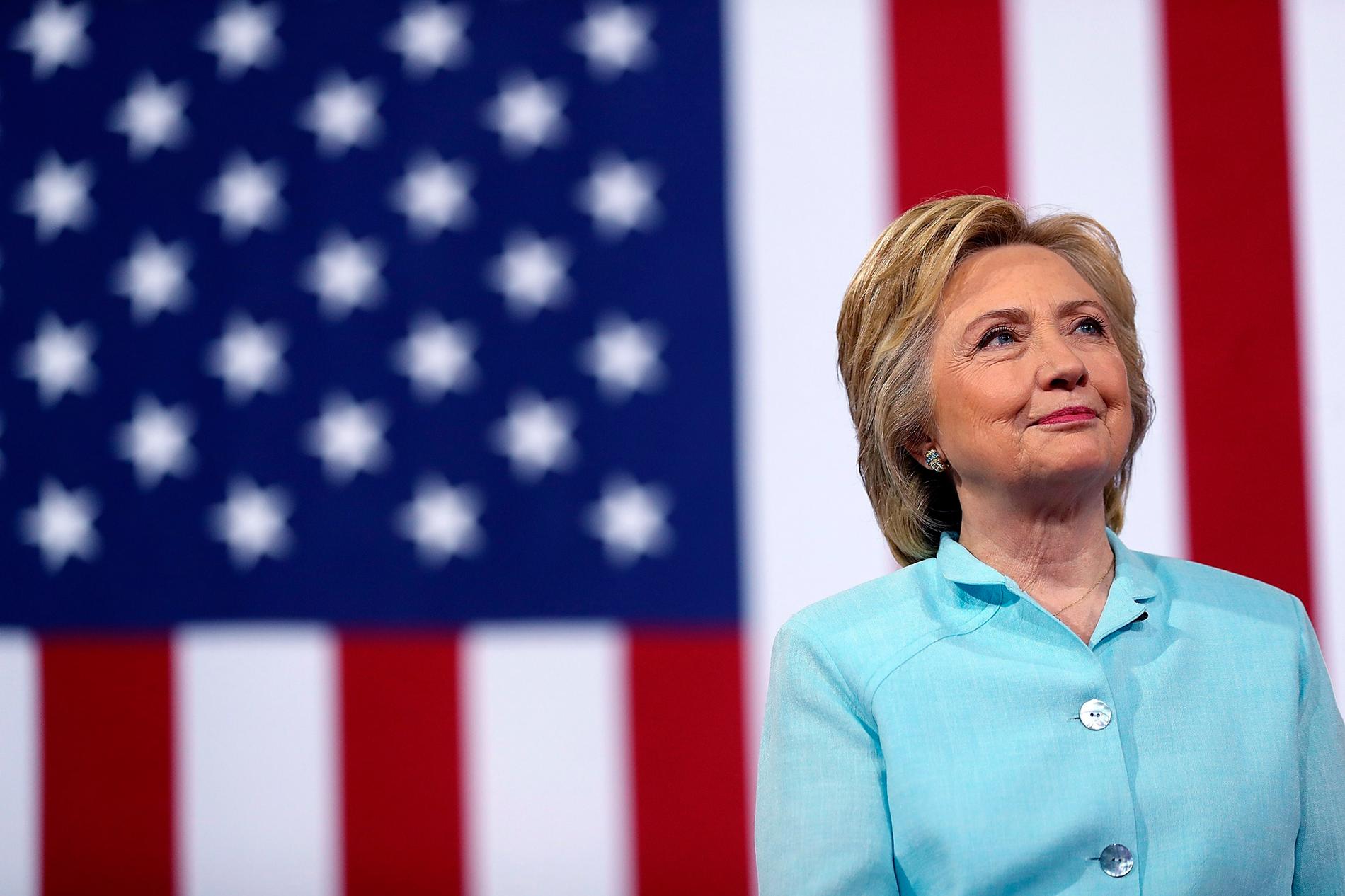 Pest eller kolera Åsa Linderborg menar att Hillary Clinton är den kandidat man måste välja. Foto: TT