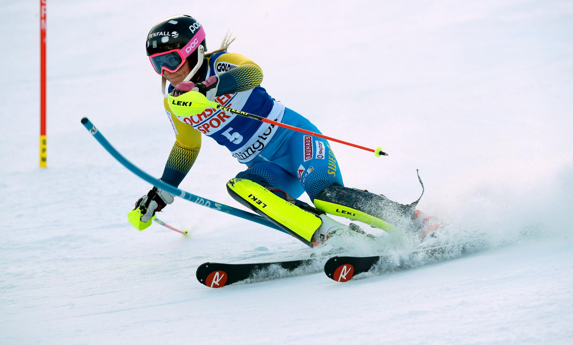 Frida Hansdotter ett av svenskhoppen i alpina VM.