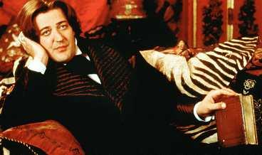Stephen Fry porträtterade Oscar Wilde i regissören Brian Gilberts film.