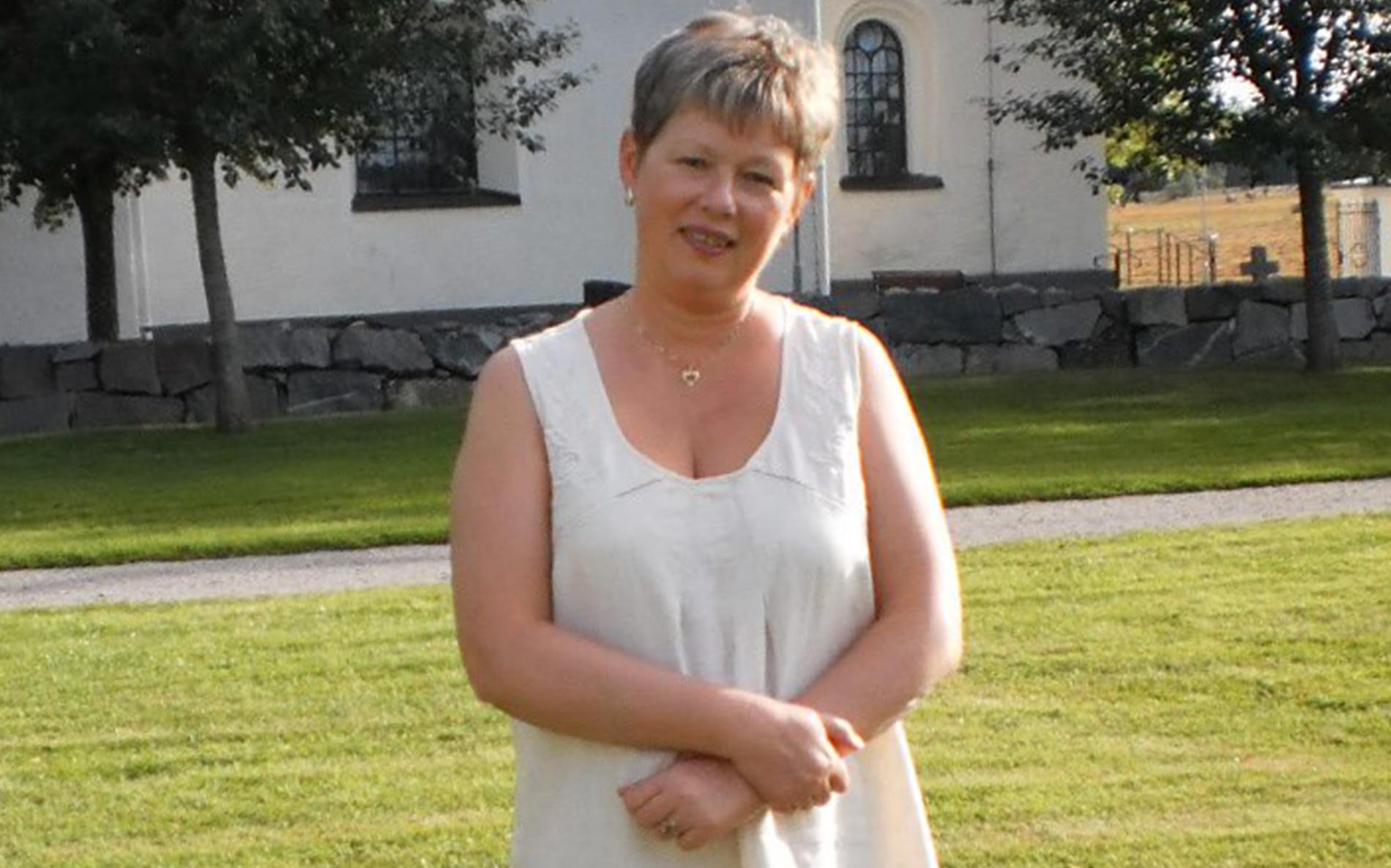 Elena Åsberg, 55, mördades i Surahammar.