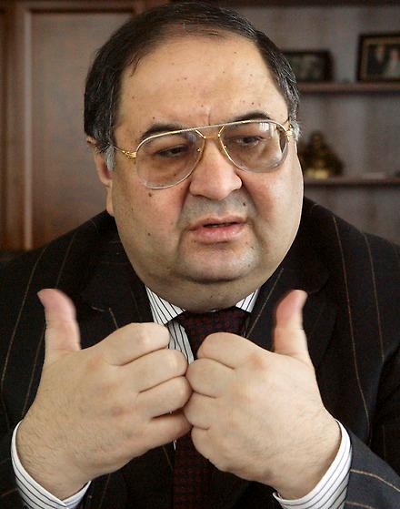 Ryske oligarken Alisher Usmanov.