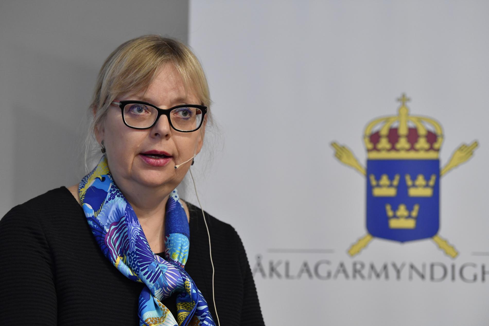 Vice överåklagare Eva-Marie Persson. Bild från i fjol.