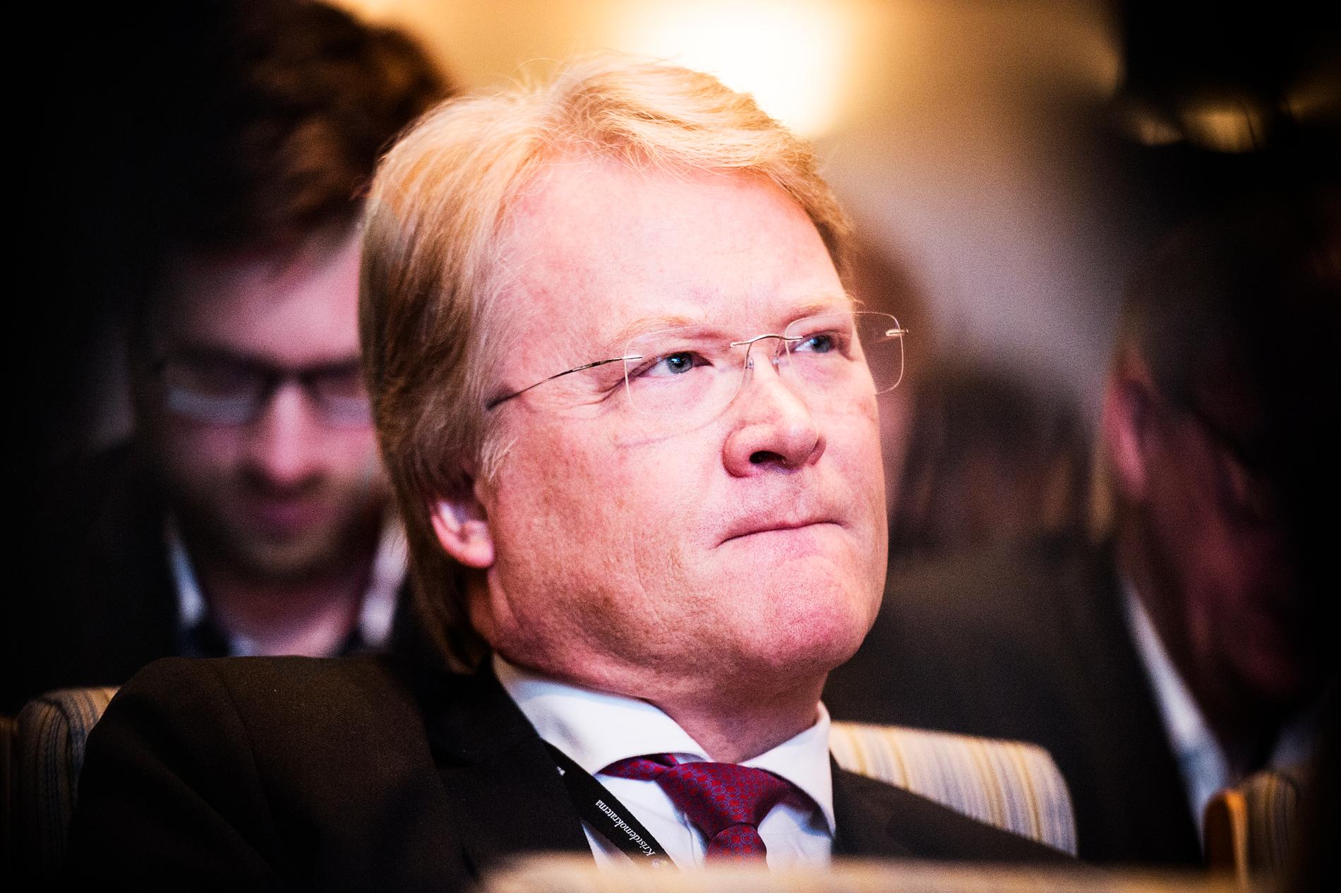 Lars Adaktusson har inte setts till på partiets valvaka. 