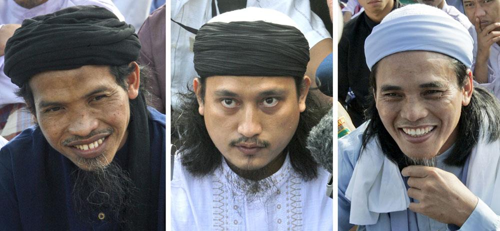 Dömda till döden Balibombarna Ali Ghufron, Imam Samudra och Amrozi Nurhasyim är dömda till döden och kommer avrättas i november.