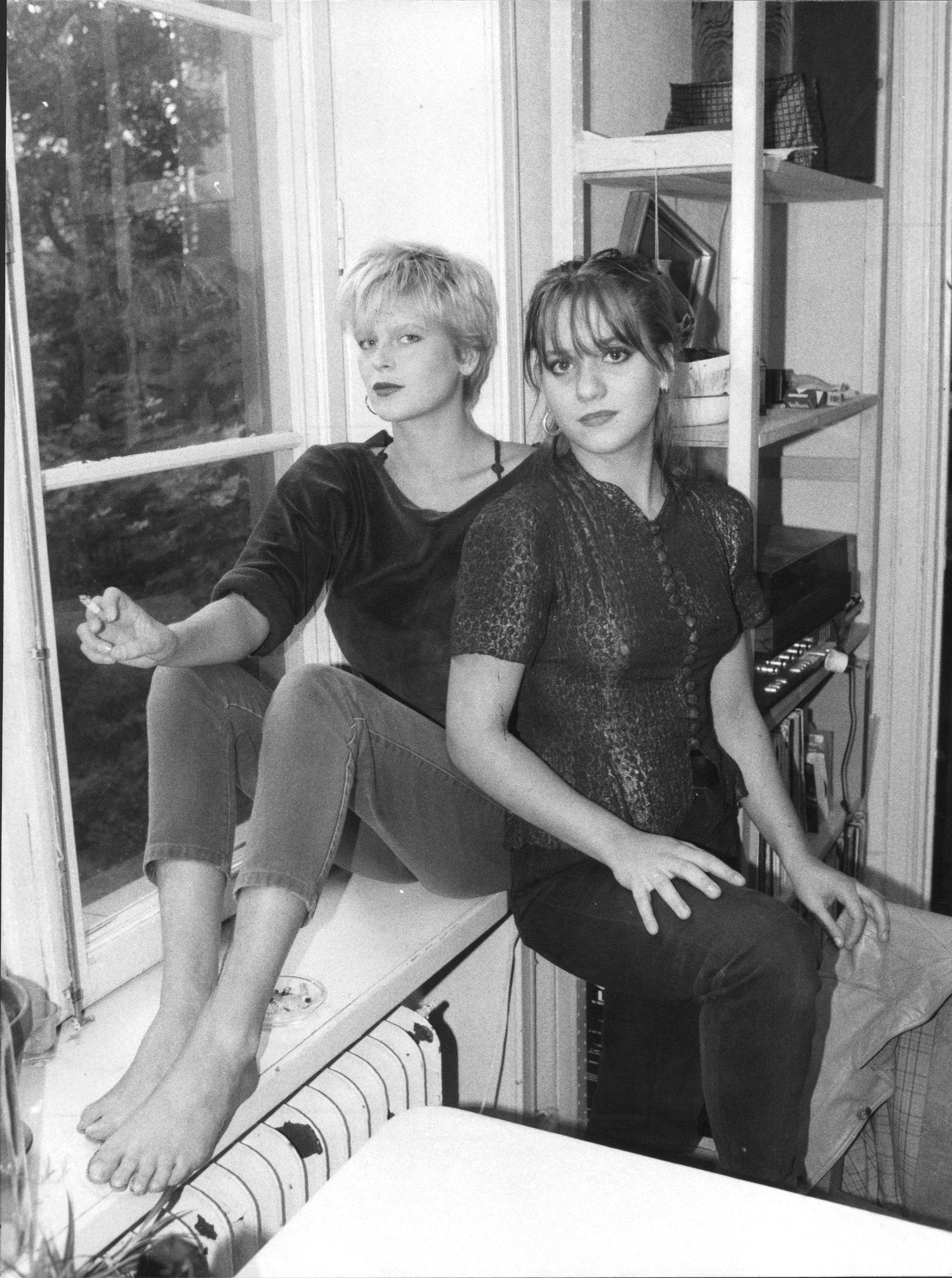 Kajsa Grytt & Malena Jönsson 1985.