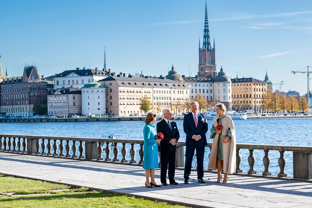 Nederländska kungaparet är på ett tre dagar långt statsbesök i Stockholm och Göteborg. 