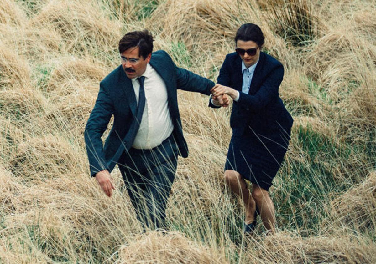 ”The lobster” med Colin Farrell och Rachel Weisz i två av rollerna.