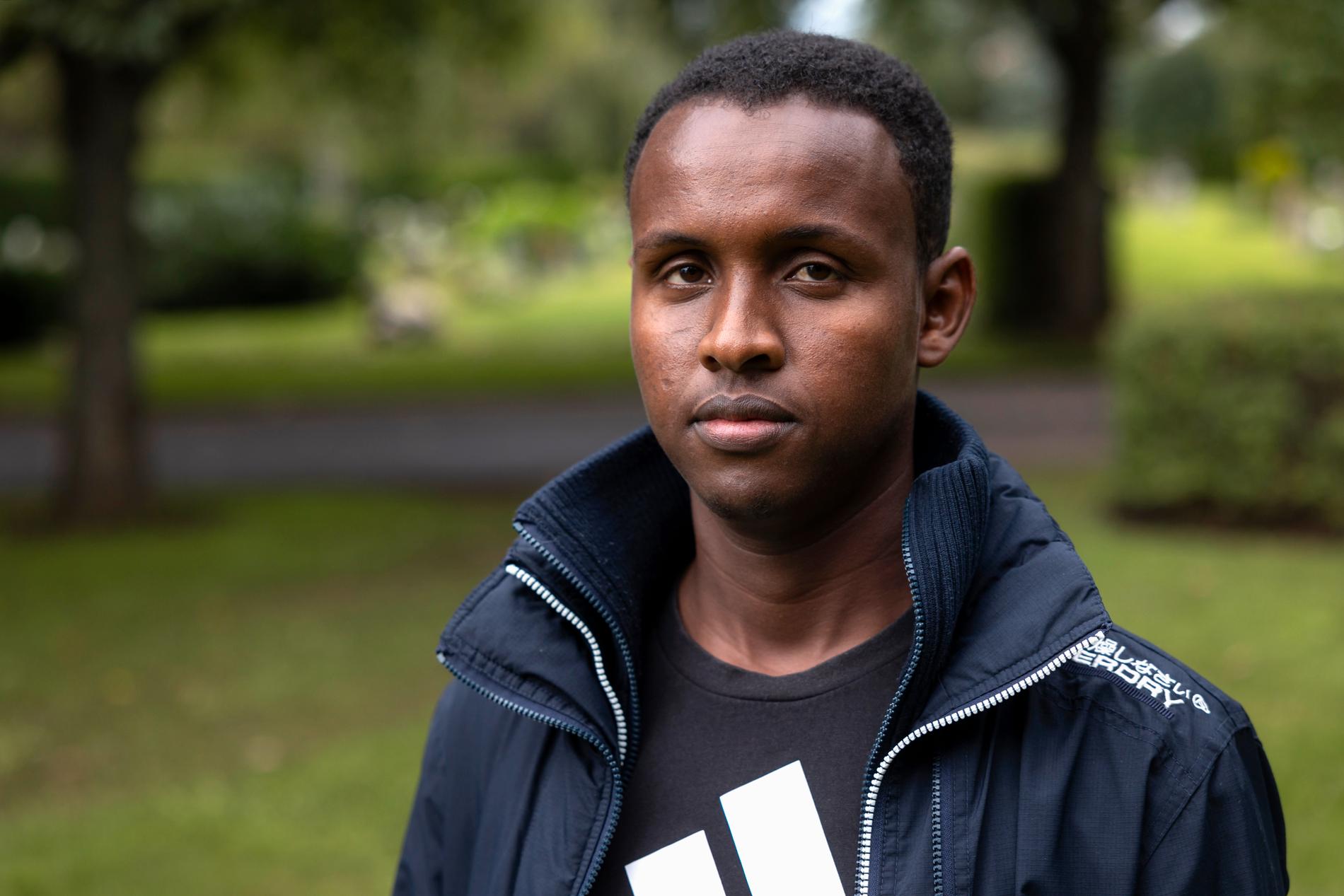 Mustafa Abdi jobbade tidigare med fembarnspappan  Dahir Macalin Aflow som dog i kraschen.