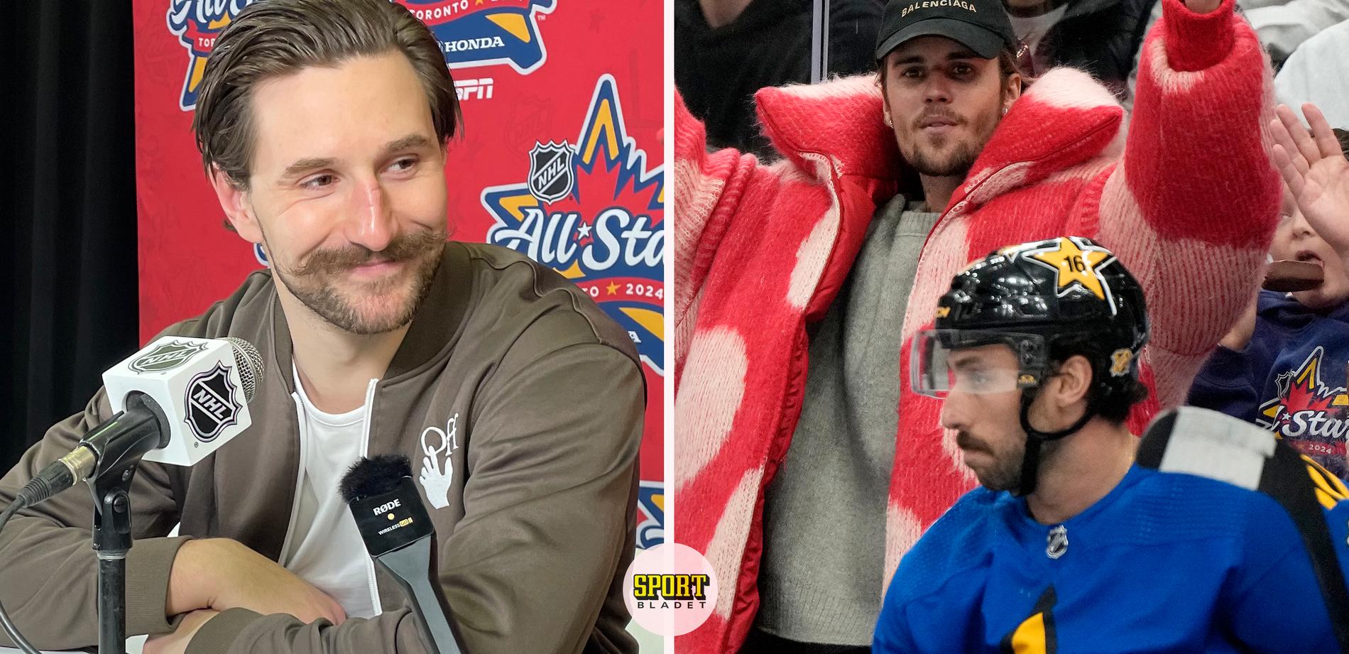 Filip Forsberg Named MVP and Bonds with Justin Bieber at NHL All Star Game in Toronto