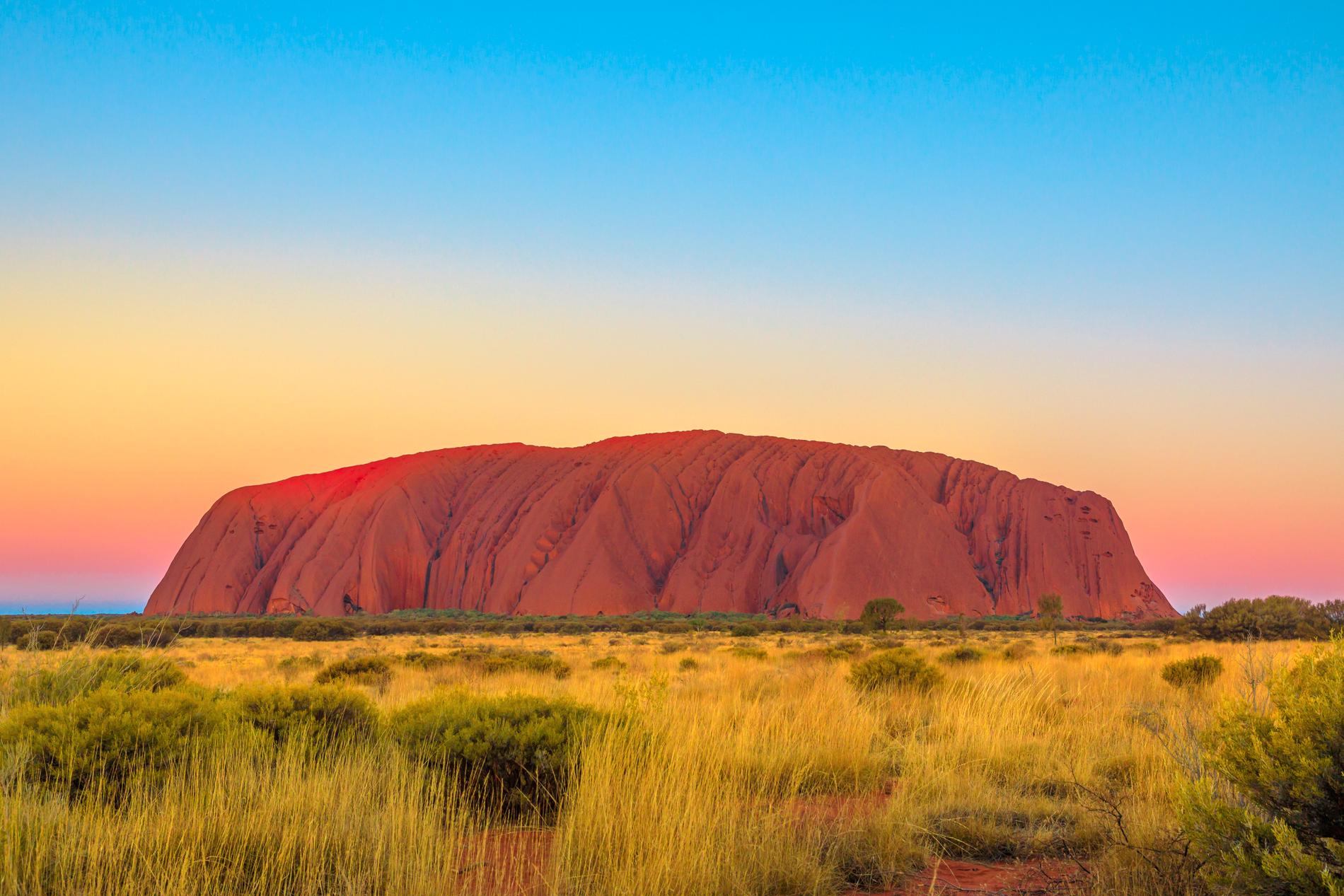 Uluru, eller Ayers Rock, har ansetts vara helig i tusentals år. 