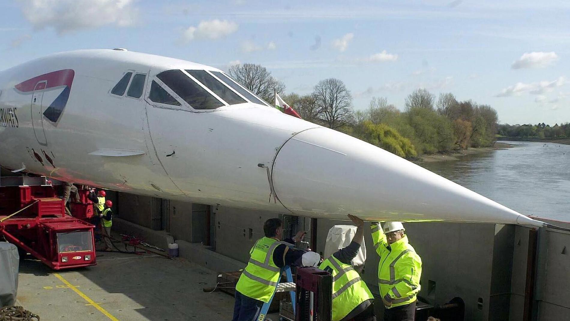 Den sista British Airways-Concorden ställdes ut utanför House of Parliament i London redan 2004 innan den flyttade in på museum. Snart kan planet göra comeback vid Themsens strand.