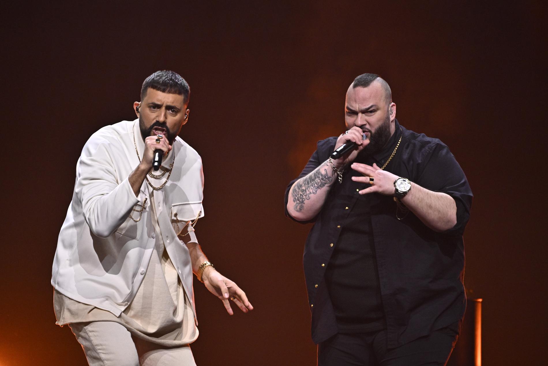 Medina gjorde comeback i årets Melodifestival – och snart är det dags för duon att ställa sig på scenen på Skansen i "Allsången". Arkivbild.