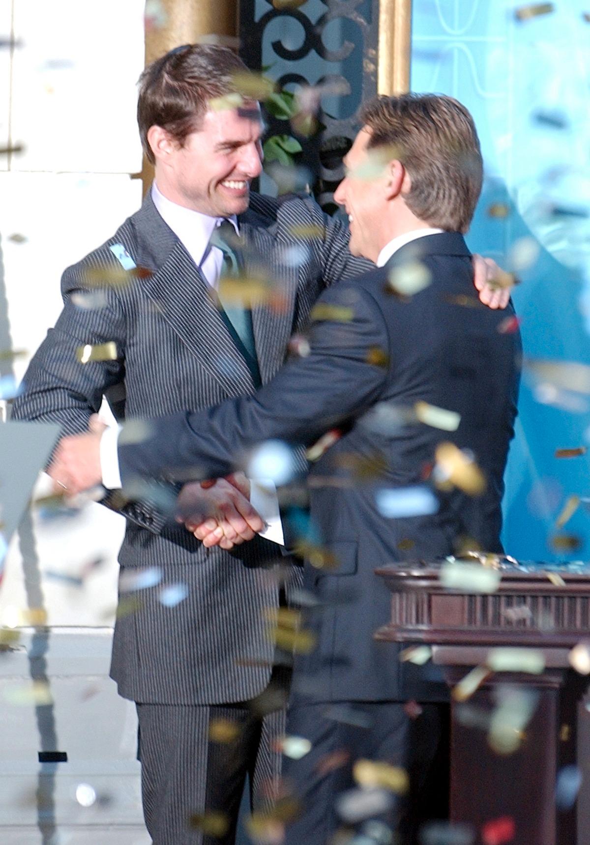 Scientologikyrkans ledare David Miscavige och Tom Cruise står varandra nära.