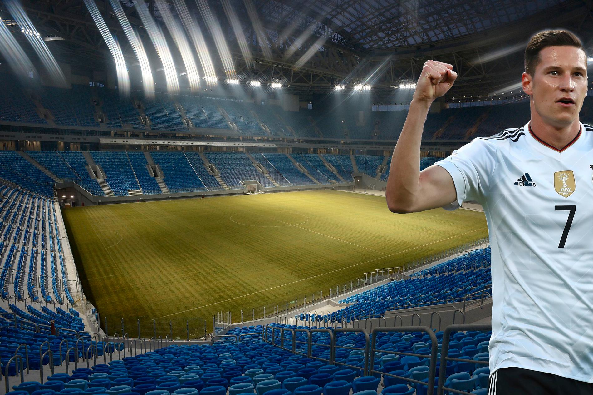 Tysklands Julian Draxler spelar Confederations Cup. Annars låter förbundskapten Joachim Löw flera tyska stjärnor vila och ha semester.