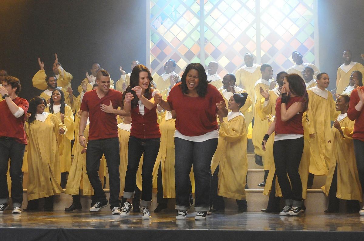 De färgstarka numren och rosenskimret i ”Glee” speglar världen som skaparen Ryan Murphy vill att den ska vara.