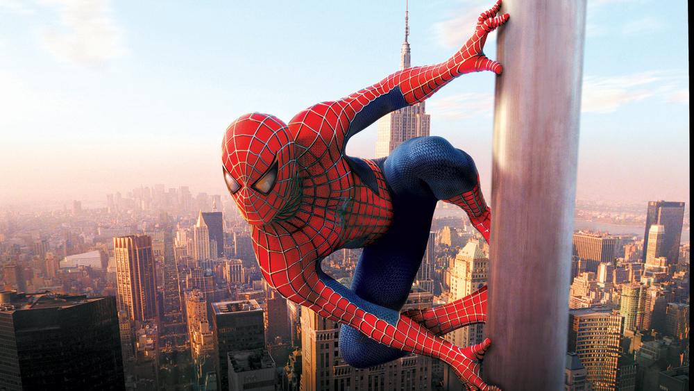 Tobey Maguire som Spider-Man. 