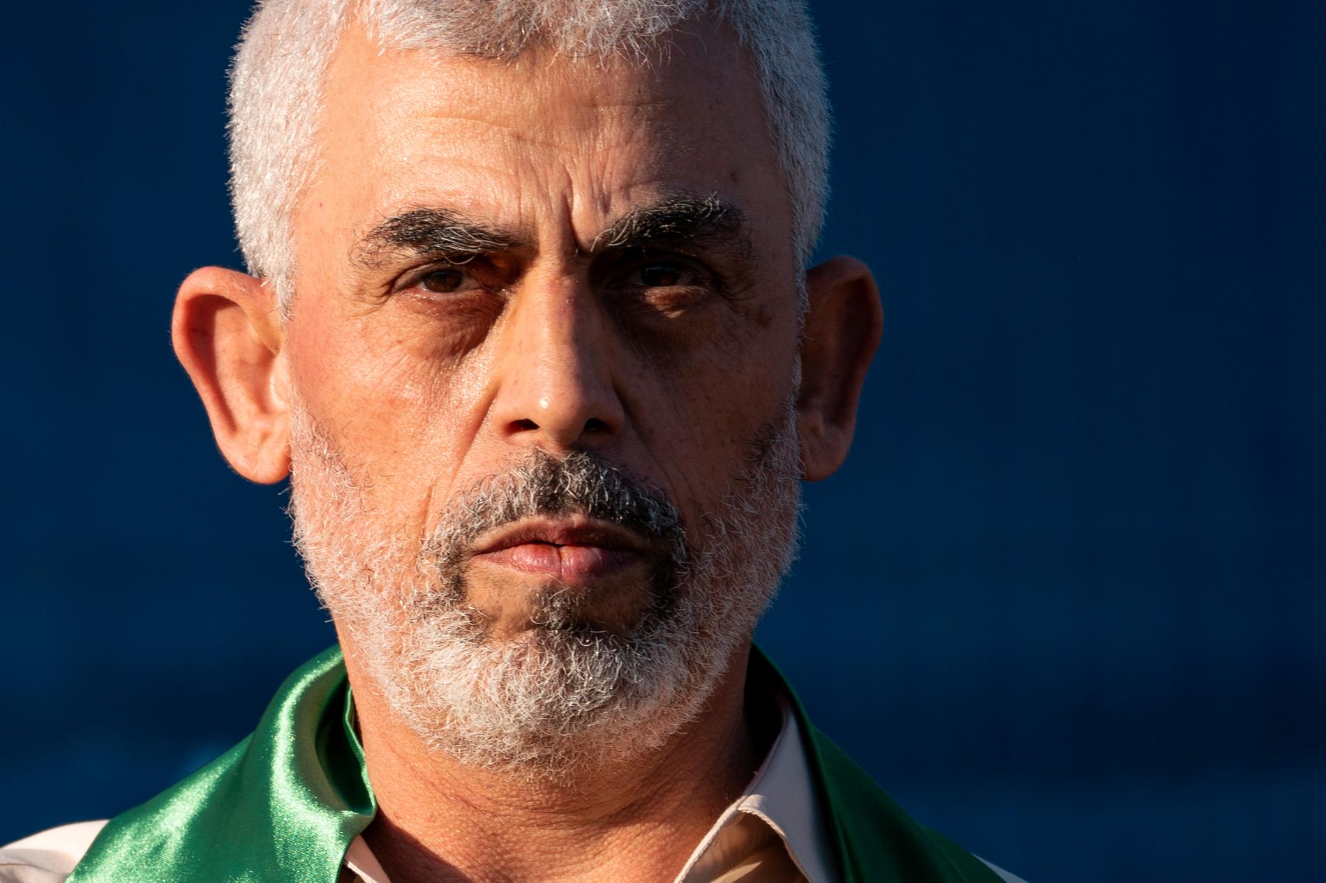 Yahya Sinwar,  Hamas politiska ledare.