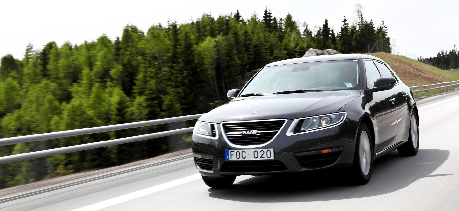 Första riktiga testet – Martin Ström kör nya Saab 9-5. Kan Trollhättan andas ut nu? Nja, inte riktigt än.